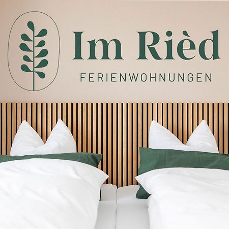 Ferienwohnungen Im Ried 布莱夏 外观 照片